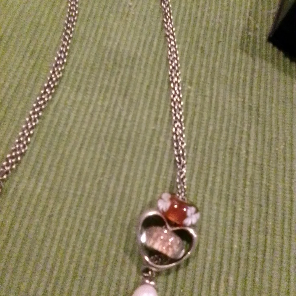 Trollbeads Silver and White Pendant Necklace - Picture 6 of 9